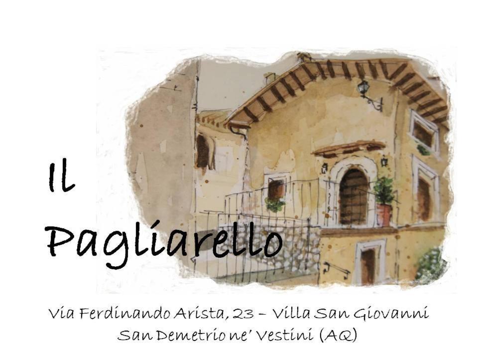 Il Pagliarello Di Villa San Giovanni San Demetrio ne' Vestini Ngoại thất bức ảnh